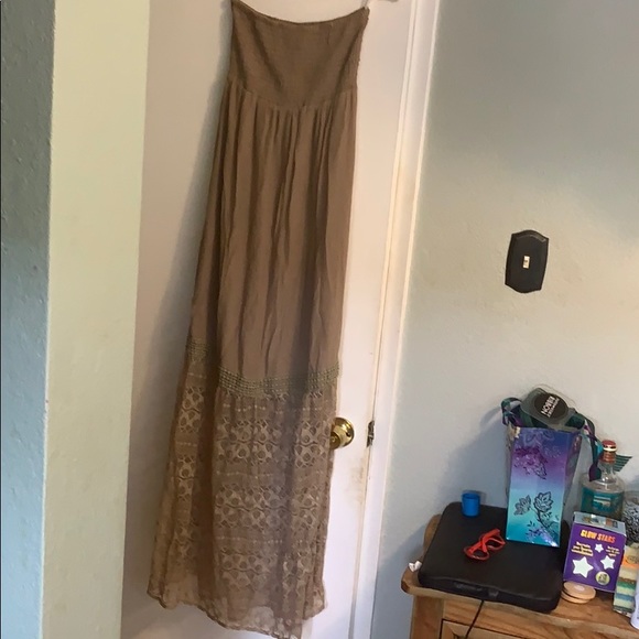 Lace bottom maxi - Picture 1 of 4
